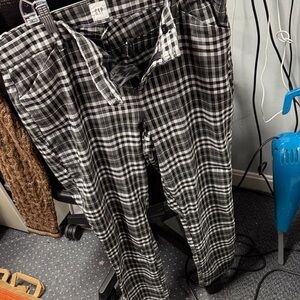 Gap signature skinny ankle plaid pants size 14 // 112032